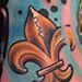 Tattoos - New Orleans Bronze Equestrian Pole Horse Tattoo - 74234